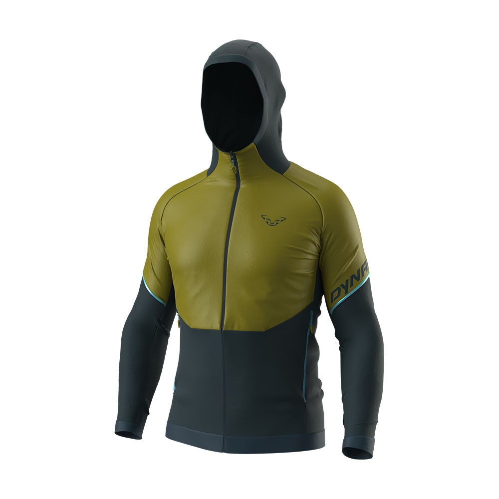 Dynafit Giacca Trail Running Alpine Hybrid Army Uomo