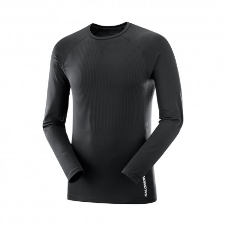 Salomon Maglia Trail Running Sense Deep Nero Uomo