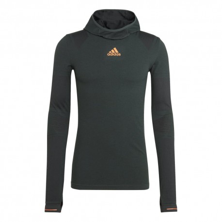 ADIDAS Maglia Running Primeknit Shagrn Nero Uomo