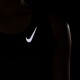 Nike Canotta Running Df Race Nero Reflective Argento Donna