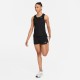 Nike Canotta Running Df Race Nero Reflective Argento Donna