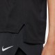 Nike Maglia Running Mezze Maniche Df Race Nero Reflective Argento Donna