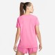 Nike Maglia Running Mezze Maniche Df Race Rosasilce Reflective Argento Donna