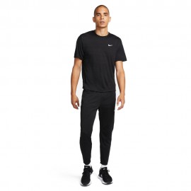 Nike Maglia Running Mezze Maniche Top Hakone Nero Honeydew Reflective Argento Uomo