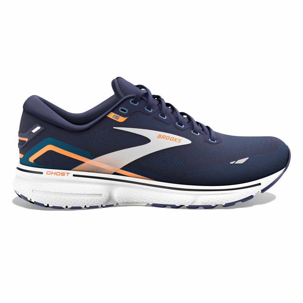 Brooks Ghost 15 Peacoat/Vallarta Blu - Scarpe Running Uomo