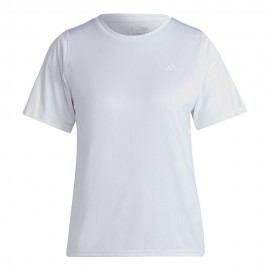 ADIDAS T-Shirt Running Icons Bianco Donna