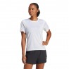 ADIDAS T-Shirt Running Icons Bianco Donna