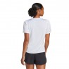 ADIDAS T-Shirt Running Icons Bianco Donna