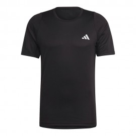 ADIDAS T-Shirt Running Icons 3S Nero Uomo