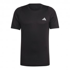 ADIDAS T-Shirt Running Icons 3S Nero Uomo