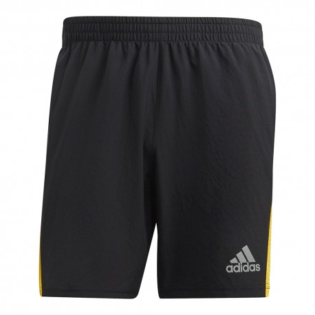 ADIDAS Pantaloncini Running Own The Run Nero Oro Uomo