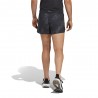 ADIDAS Pantaloncini Running Adizero Split Nero Grigio Uomo