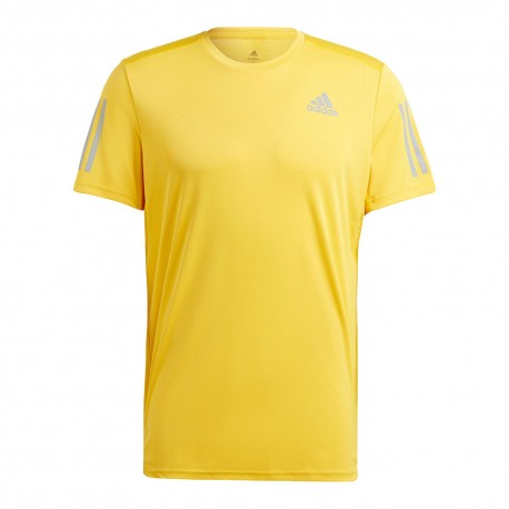 ADIDAS Maglia Running Own The Run Oro Argento Uomo