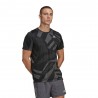 ADIDAS Maglia Running Otr Seasonal Nero Grigio Uomo