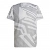 ADIDAS Maglia Running Otr Seasonal Grigio Bianco Uomo