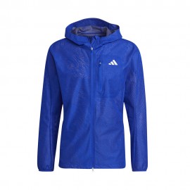 ADIDAS Giacca Running Adizero Lucid Blue Uomo