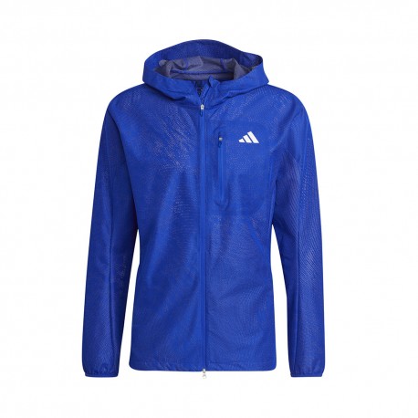 ADIDAS Giacca Running Adizero Lucid Blue Uomo