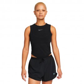 Nike Canotta Running Df Run Dvs Nero Donna