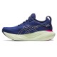 Asics Gel Nimbus 25 Indigo Blu Argento - Scarpe Running Donna