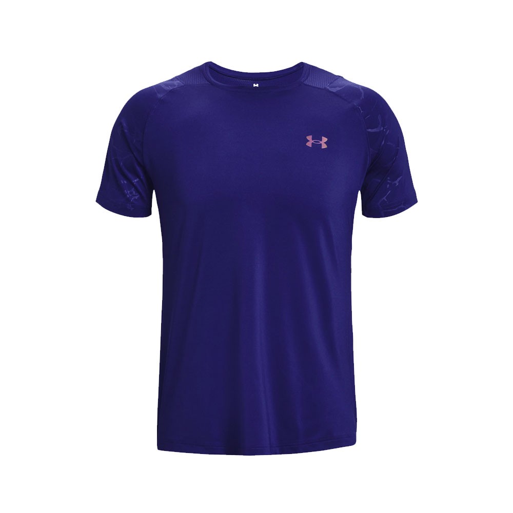 Under Armour Maglietta Palestra Blu Uomo