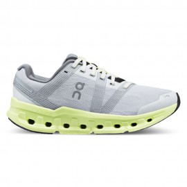 On Cloudgo Grigio Lime Chiaro - Scarpe Running Donna