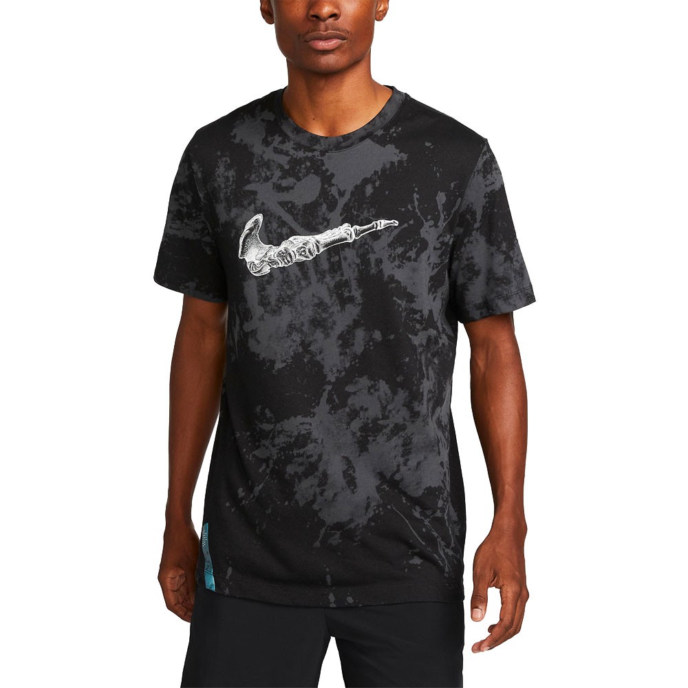 Nike Maglia Running Mm Df Tee Nero Uomo
