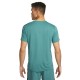 Nike Maglia Running Mezze Maniche Df Miler Mineral Teal Reflective Argento Uomo