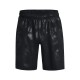 Under Armour Shorts Sportivi Emboss Nero Uomo