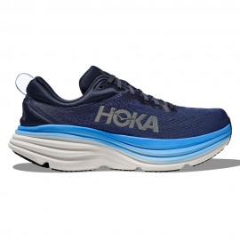 Hoka Bondi 8 Blu Azzurro - Scarpe Running Uomo