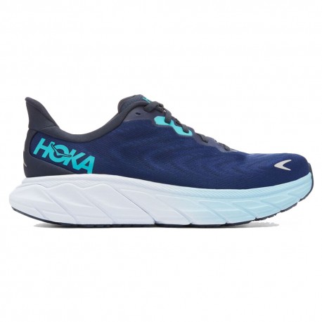 Hoka Arahi 6 Outer Space Bellwether Blue - Scarpe Running Uomo