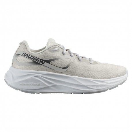 Salomon Aero Glide Vanilla Ice Bianco Lunar Rock - Scarpe Running Donna