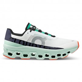 On Cloudmonster Undyed-Bianco Creek - Scarpe Running Uomo