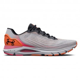 Under Armour Hovr Sonic 6 Bianco Rosso - Scarpe Running Donna