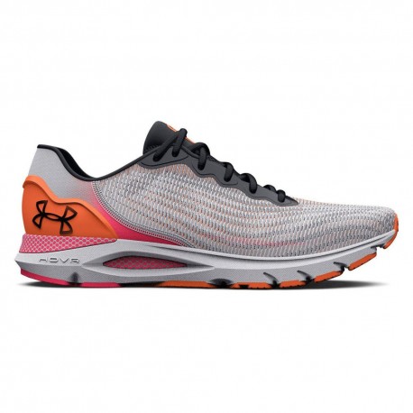 Under Armour Hovr Sonic 6 Bianco Rosso - Scarpe Running Donna
