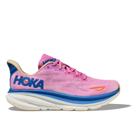 Hoka Clifton 9 Rosa Blu - Scarpe Running Donna