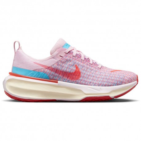 Nike Zoomx Invincible Run Fk 3 Pink Blue - Scarpe Running Donna