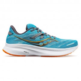 Saucony Guide 16 Azzurro Arancio - Scarpe Running Uomo