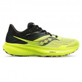 Saucony Ride 16 Citron Nero - Scarpe Running Uomo