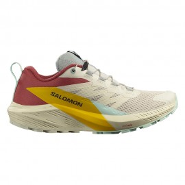 Salomon Sense Ride 5 Bianco - Scarpe Trail Running Donna