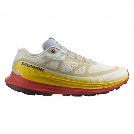 Salomon Ultra Glide 2 Bianco Giallo - Scarpe Trail Running Donna