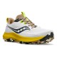 Saucony Peregrine 13 Grigio Giallo - Scarpe Trail Running Uomo