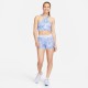 Nike Reggiseno Sportivo Fantasia Medium Support Azzurro Donna