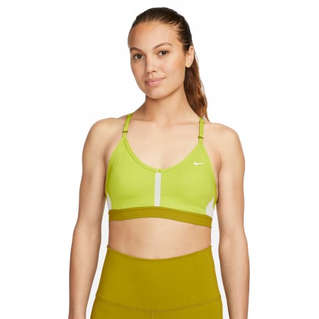 Nike Reggiseno Sportivo Indy Lime Donna