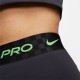 Nike Shorts Sportivi Pro Grigio Donna