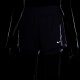 Nike Shorts Sportivi 2In 1 Lilla Donna