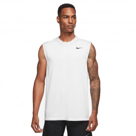 Nike Gilet Sportivo Bianco Uomo