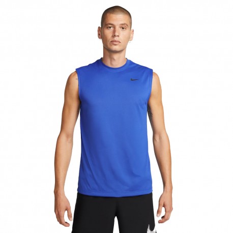 Nike Gilet Sportivo Blu Uomo