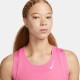 Nike Canotta Running Fast Df Rosasicle Reflectiv Argento Donna