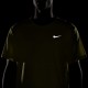 Nike Maglia Running Miler Breathe Bright Cactus Reflective Argento Uomo