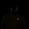 Nike Maglia Running Miler Breathe Bright Cactus Reflective Argento Uomo